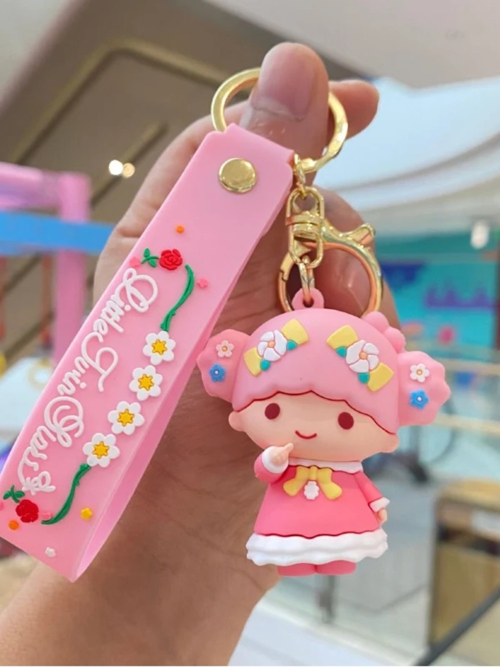 New! Little twin star Lala keychain